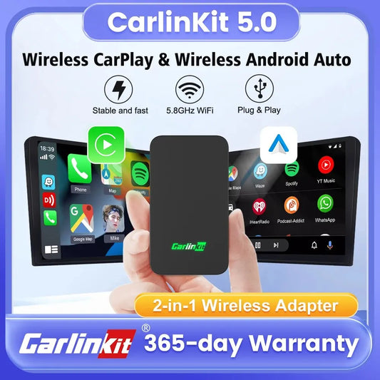 CarlinKit 5.0 Carplay/Android Wireless Box