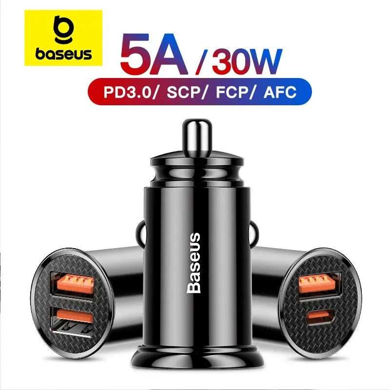 Baseus 30W Auto Schnell Ladegerät